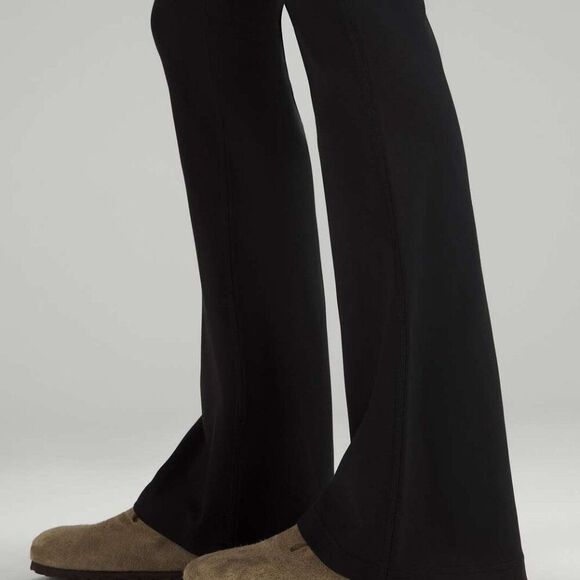 NWT Lululemon Groove Super-High-Rise Flared Pant *Nulu, size 12, Black LW5FG2S - Picture 4 of 16